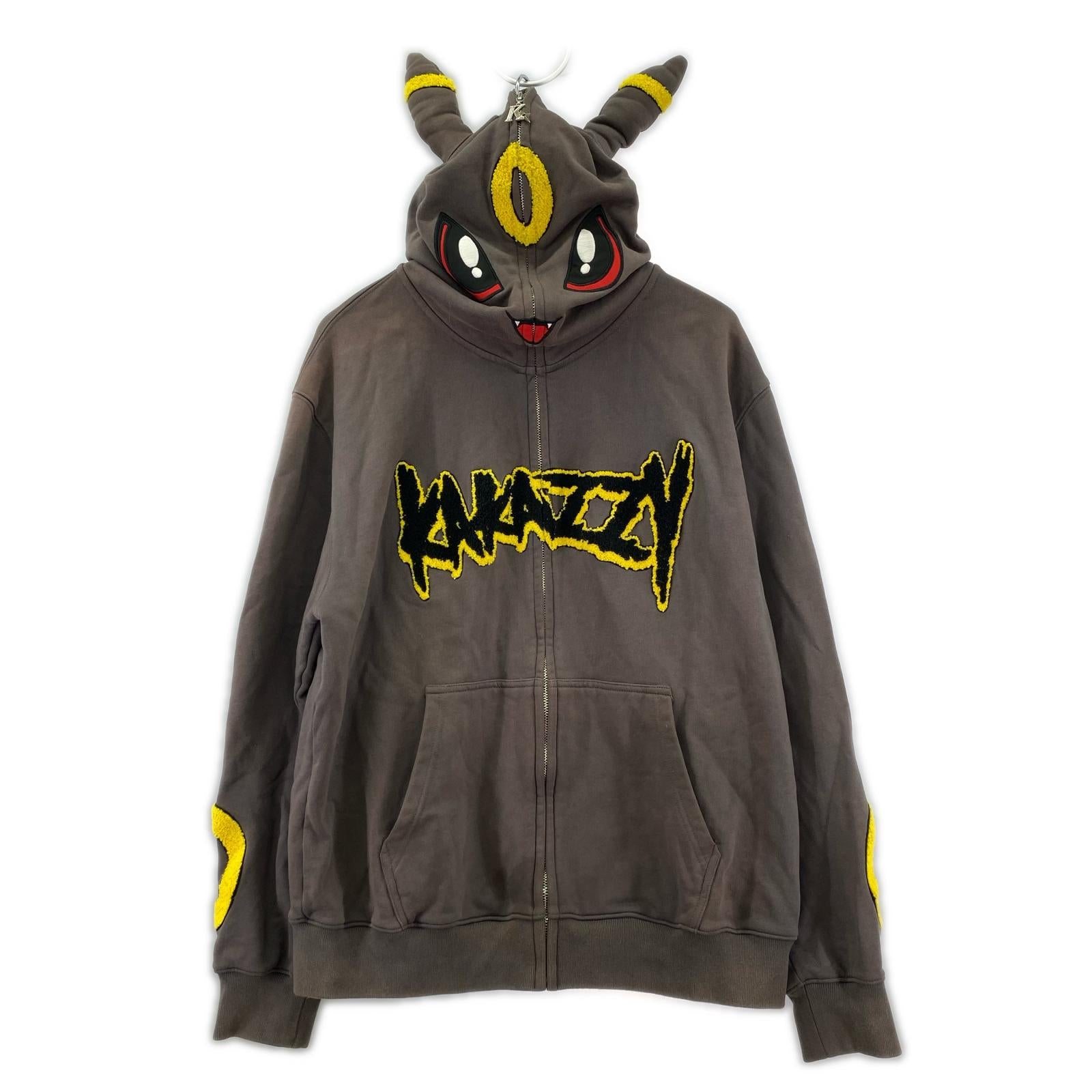 パーカー KaKazzy ブラッキー XL ブラウン