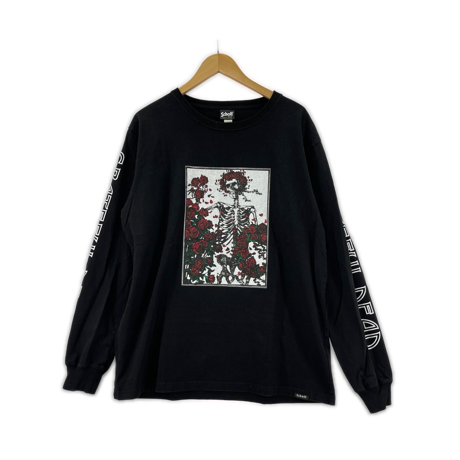 長袖Tシャツ GRATEFUL DEAD BLK XL ブラック