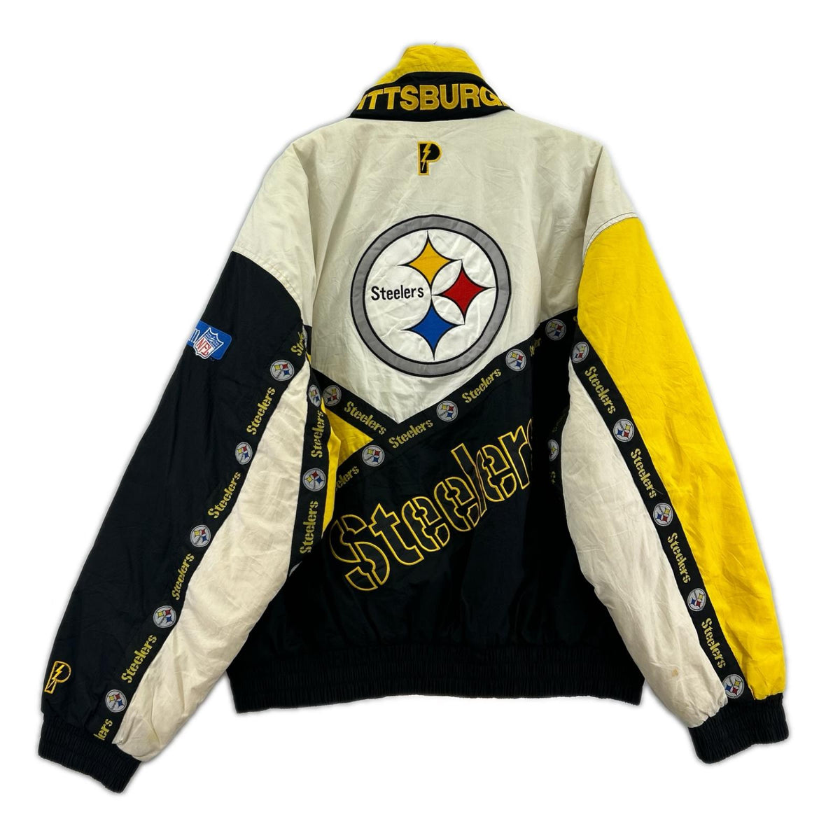ジャケット 90s Pro Player製 NFL Steelers (XL)