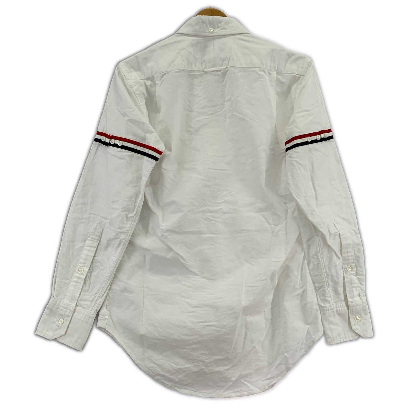長袖シャツ THOM BROWNE オックスシャツ ホワイト 0 ホワイト