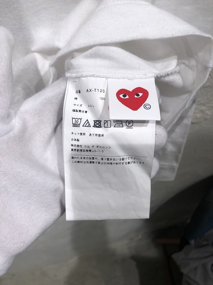 長袖Tシャツ PLAY 25SS ロゴパッチLSTシャツ XXL