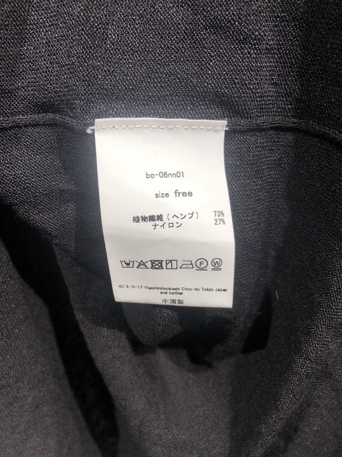 長袖Tシャツ barbell object knit po