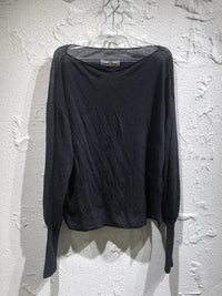 長袖Tシャツ barbell object knit po