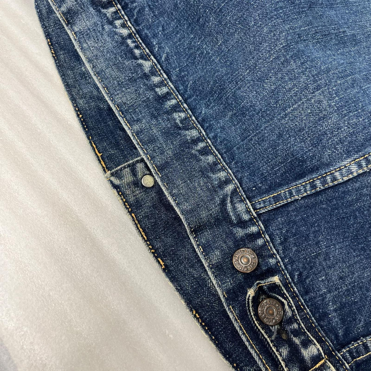デニムジャケット 60s 557 BIG E ボタン裏O 均等V
