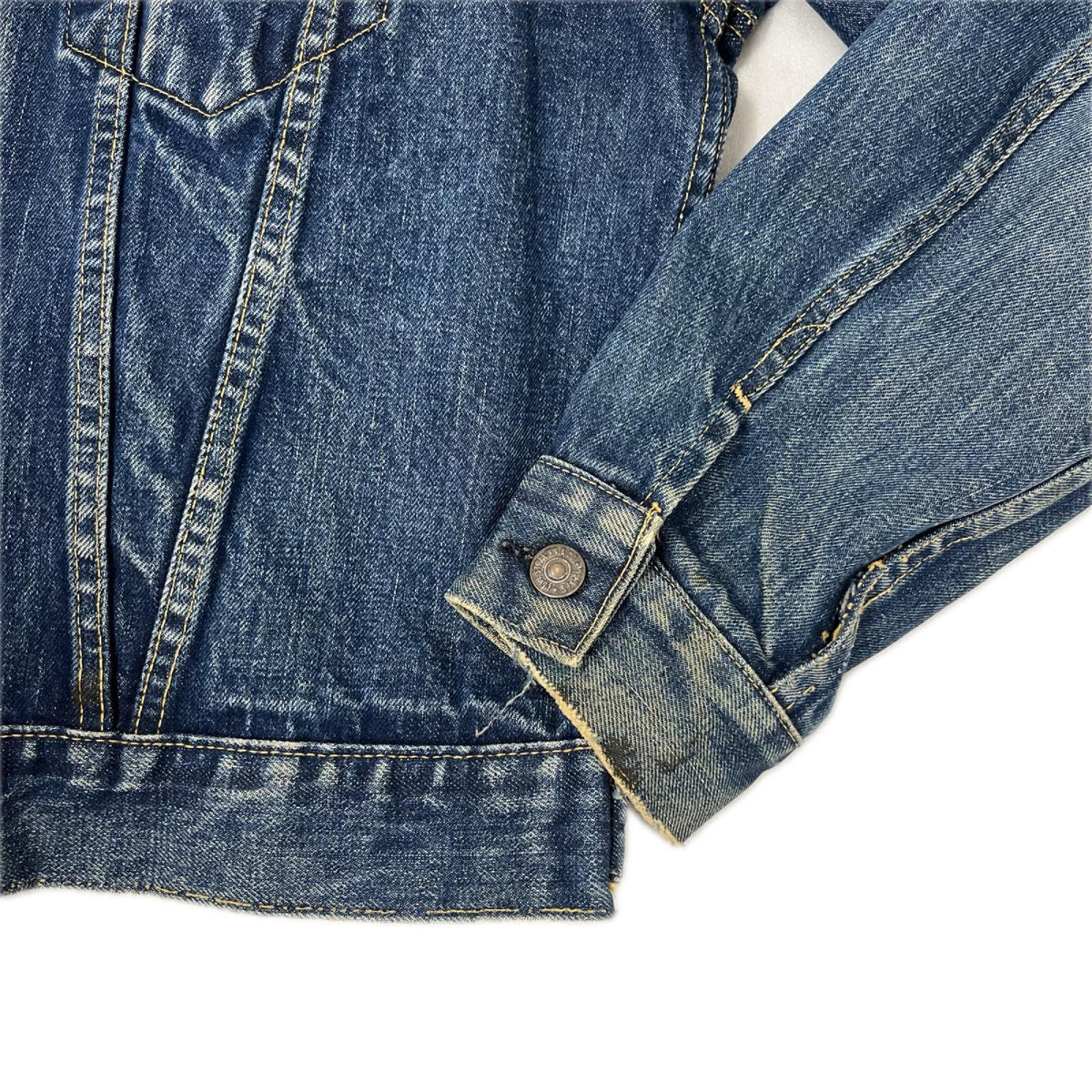 デニムジャケット 60s 557 BIG E ボタン裏O 均等V