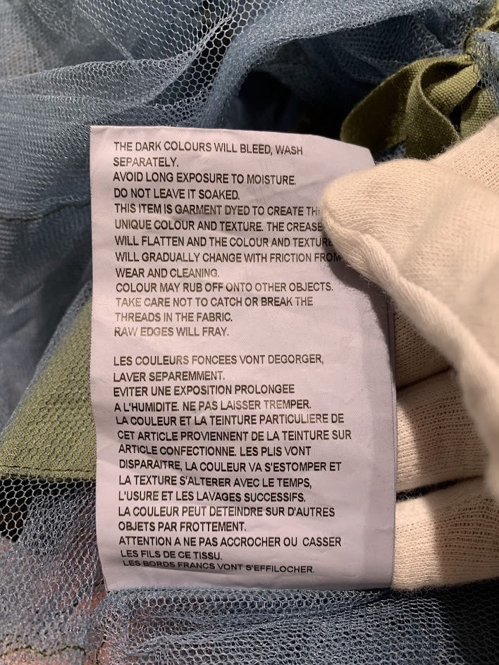 半袖シャツ 25SS チュールブラウス