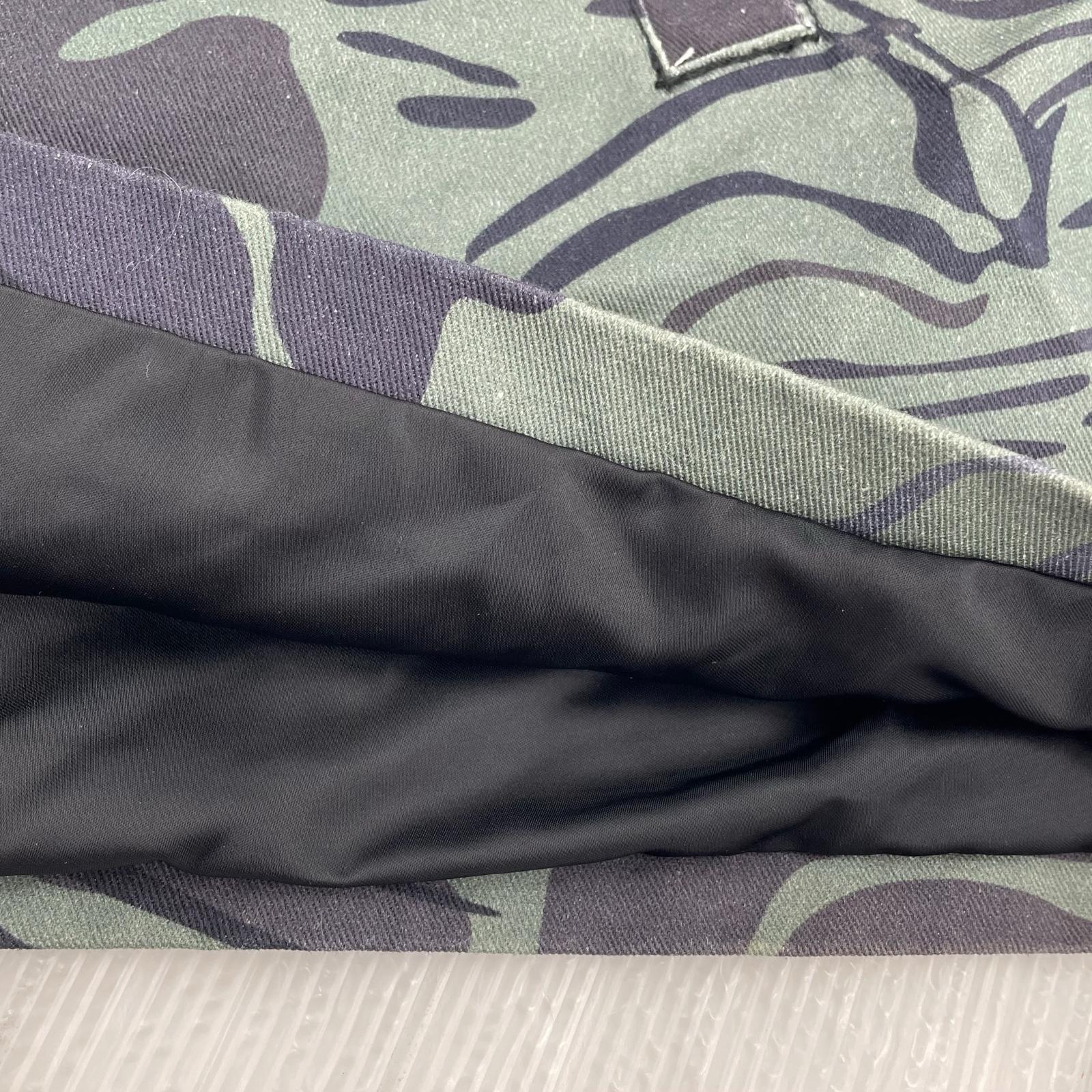 ミリタリージャケット QILO TACTICAL WRM.FZY 迷彩 緑黒 (XL)