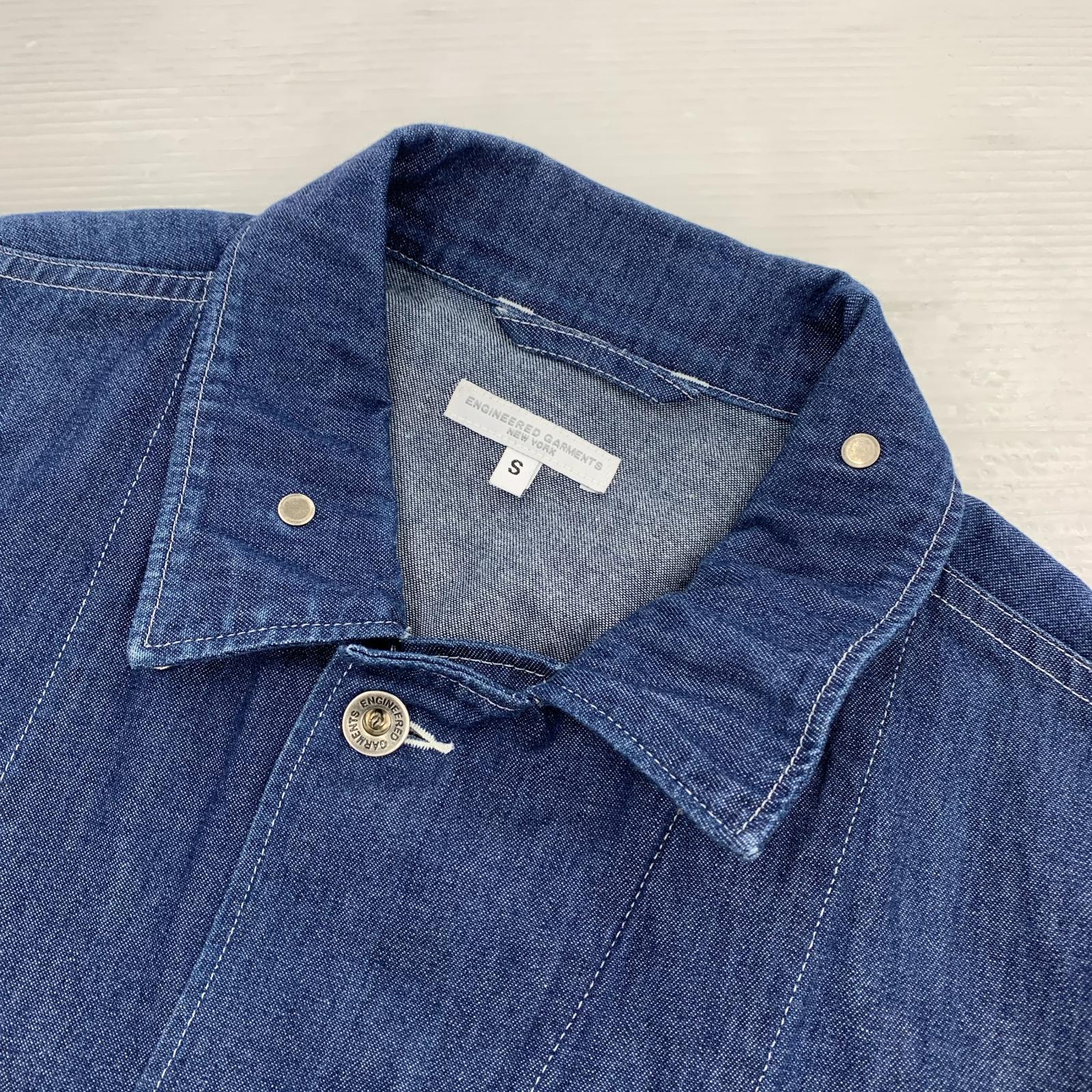 デニムジャケット M43/2 SHIRT JACKET (S) S ネイビー