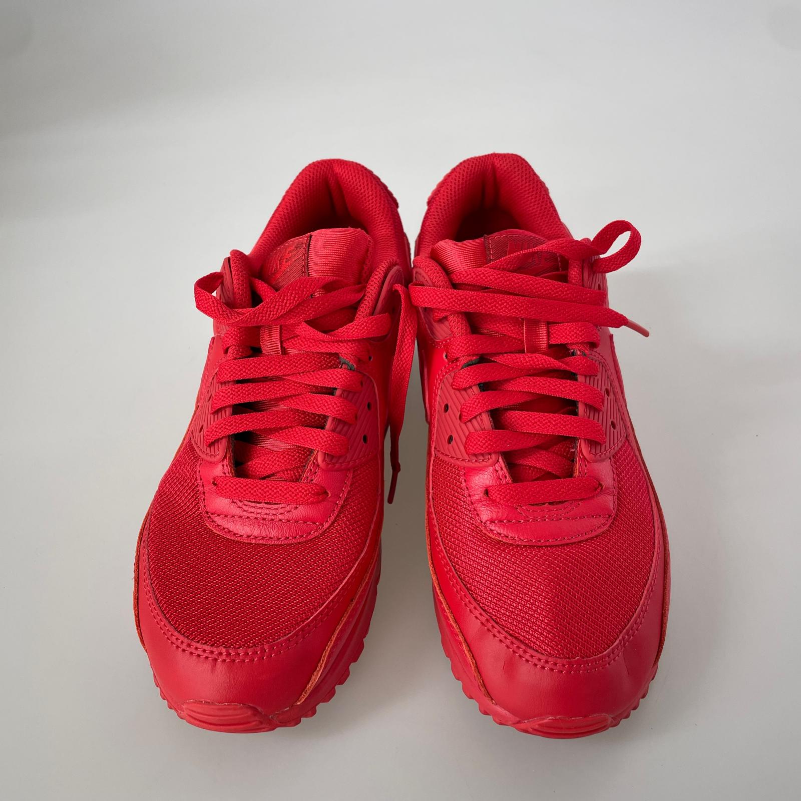 スニーカー Air Max 90 University Red 26.0cm 26cm (US8 UK7 1/2 EU42) レッド