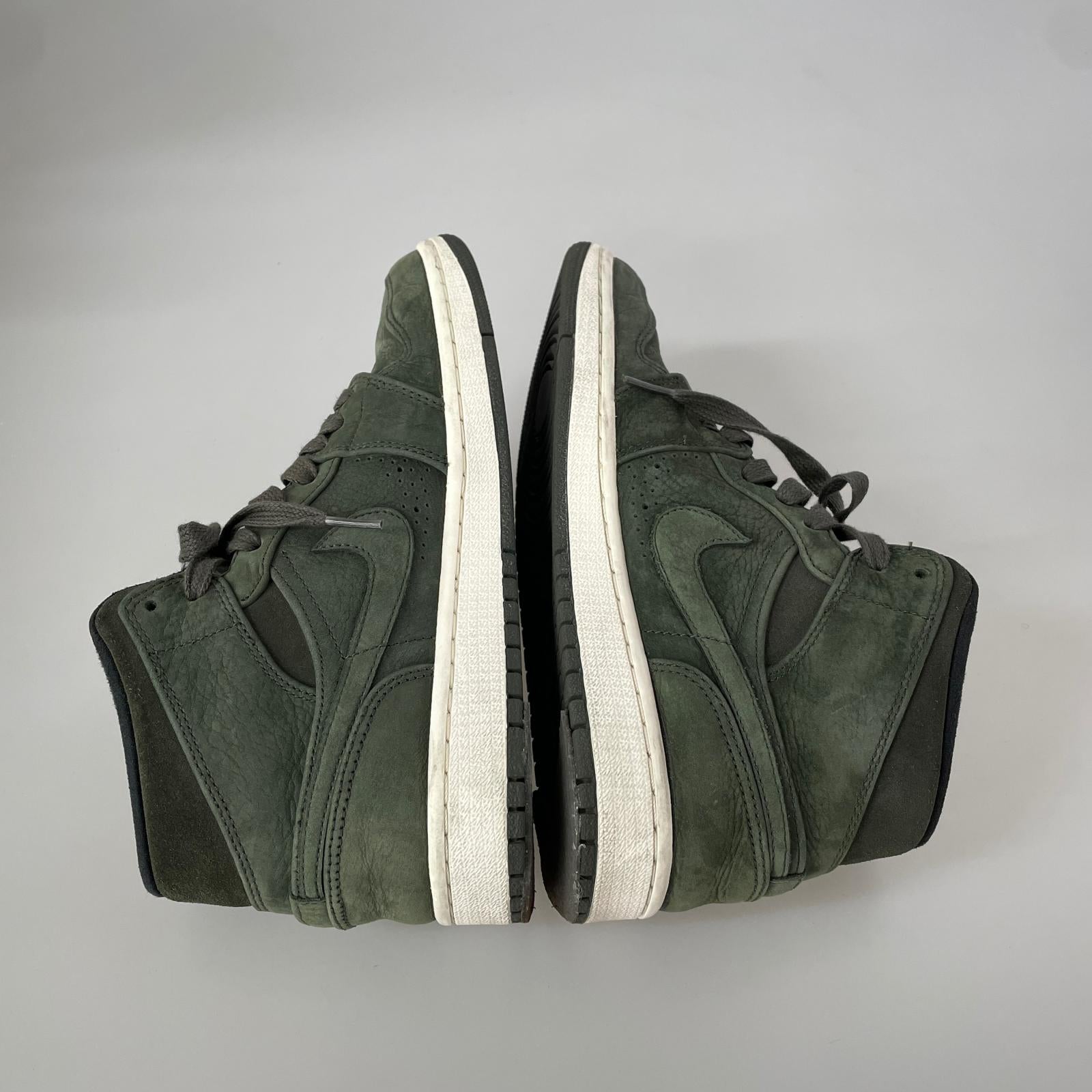 スニーカー AIR JORDAN 1 MID NOUVEAU 26.0cm 26cm (US8 UK7 1/2 EU42) グリーン