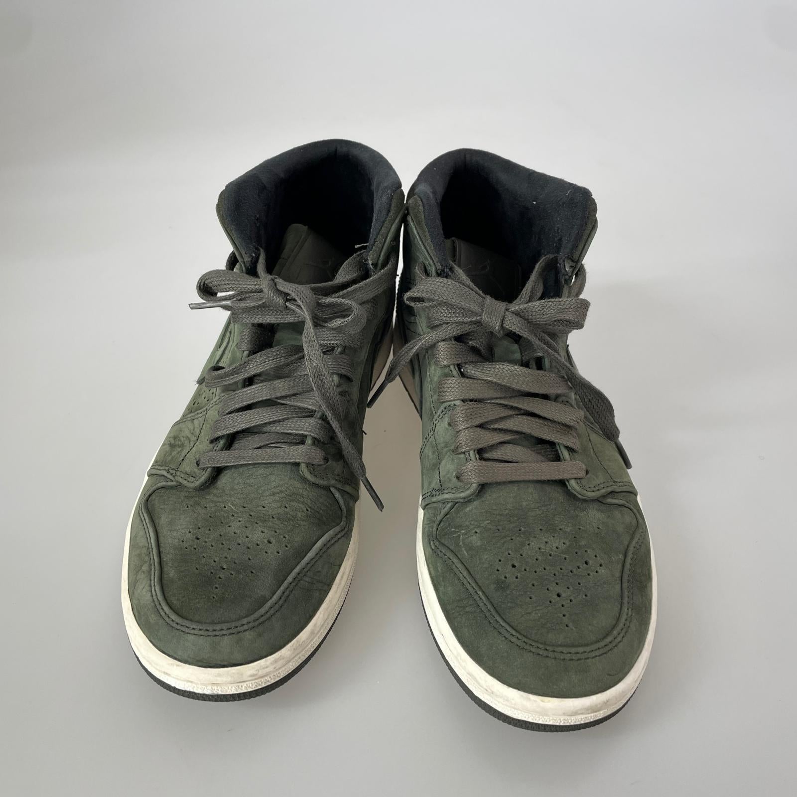 スニーカー AIR JORDAN 1 MID NOUVEAU 26.0cm 26cm (US8 UK7 1/2 EU42) グリーン