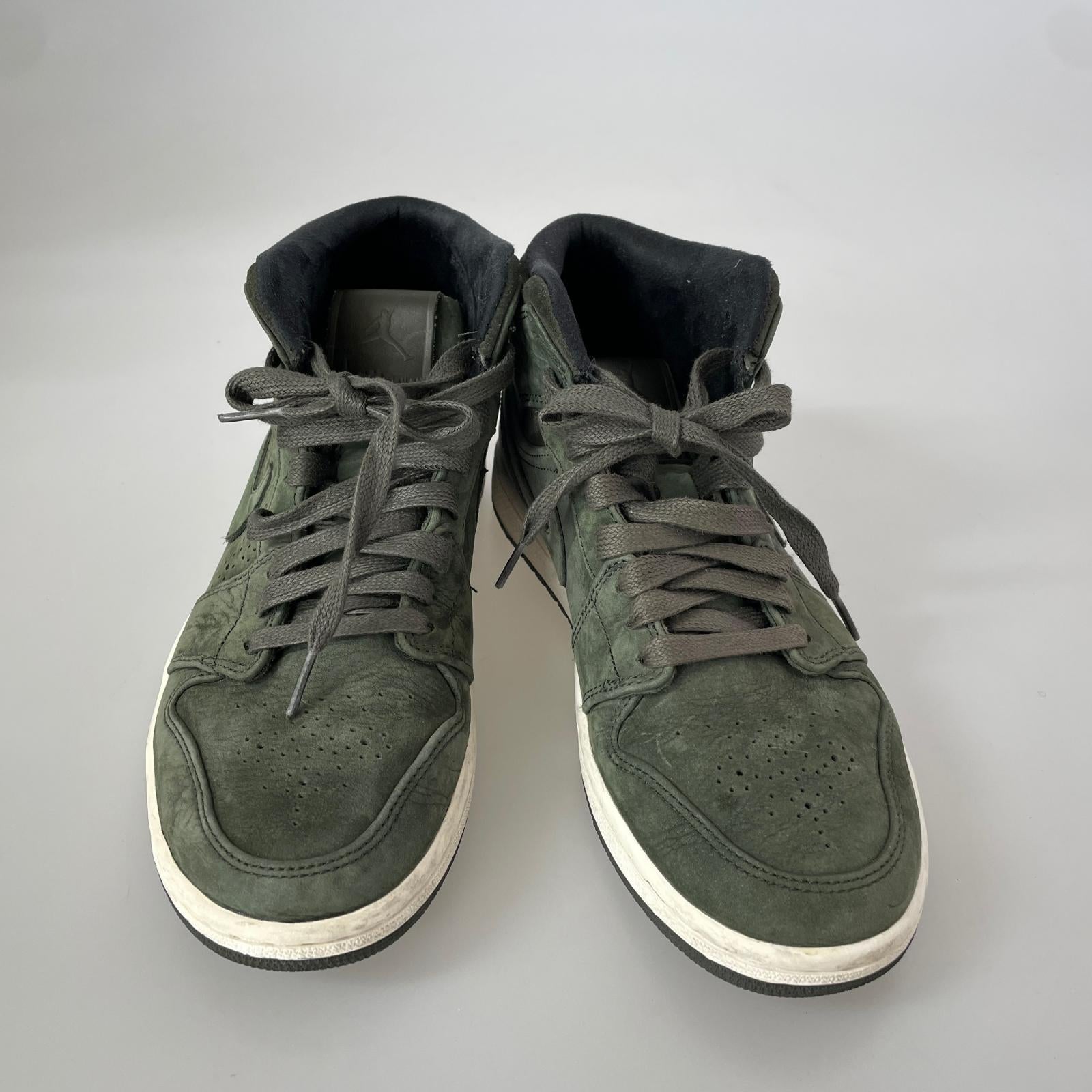 スニーカー AIR JORDAN 1 MID NOUVEAU 26.0cm 26cm (US8 UK7 1/2 EU42) グリーン