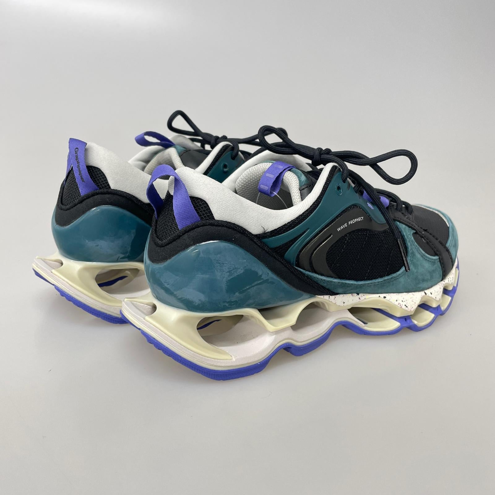 スニーカー Mizuno Wave Prophecy β2 グリーン/ブラック 26cm (US8 UK7 1/2 EU42)