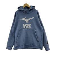 スウェット ×WIND AND SEA スウェット パーカー ブルー L L ブルー