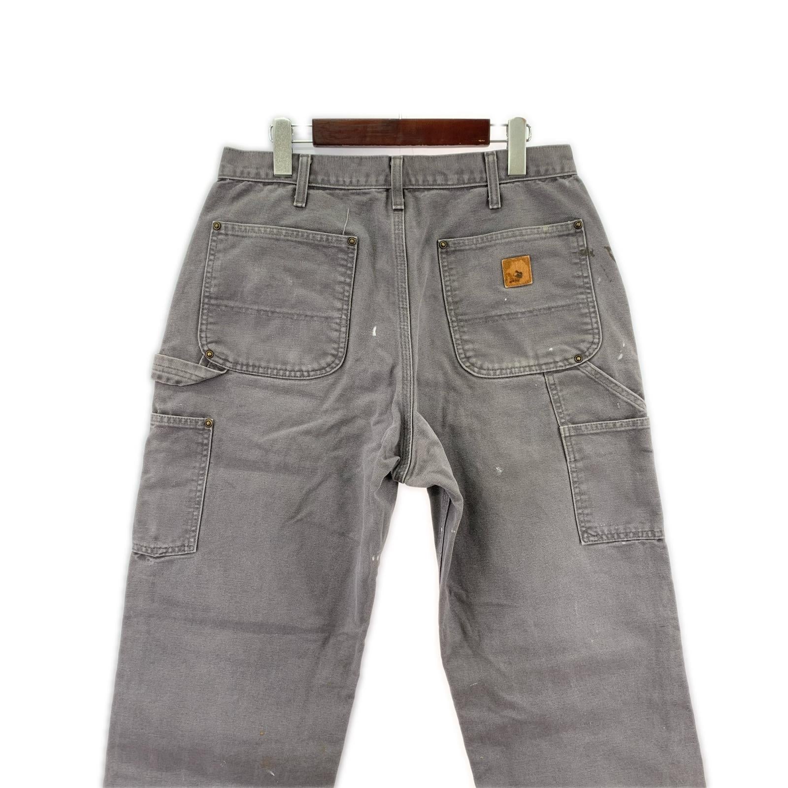パンツ 90s double knee グレー グレー