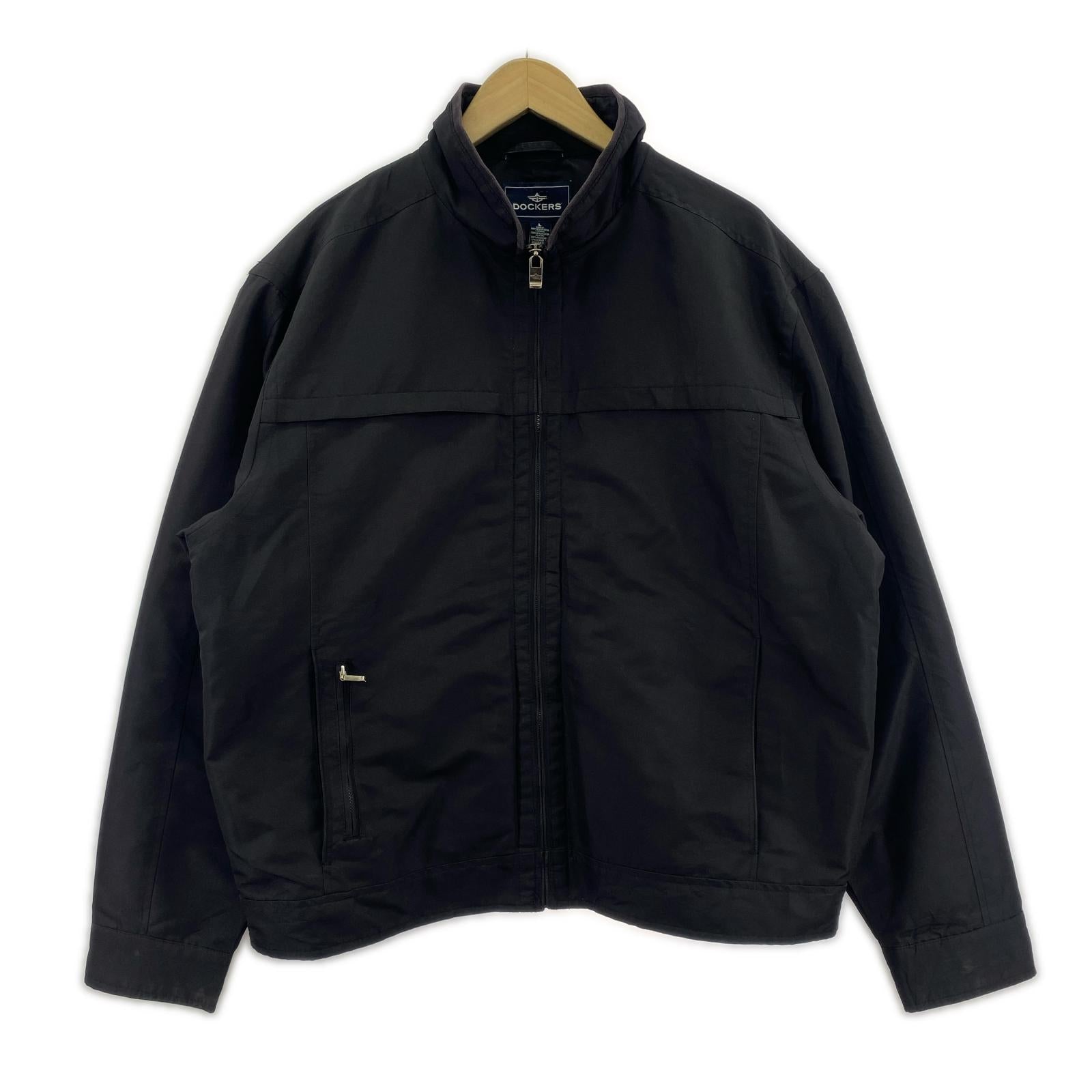 ジャケット BLK ブルゾン L ブラック