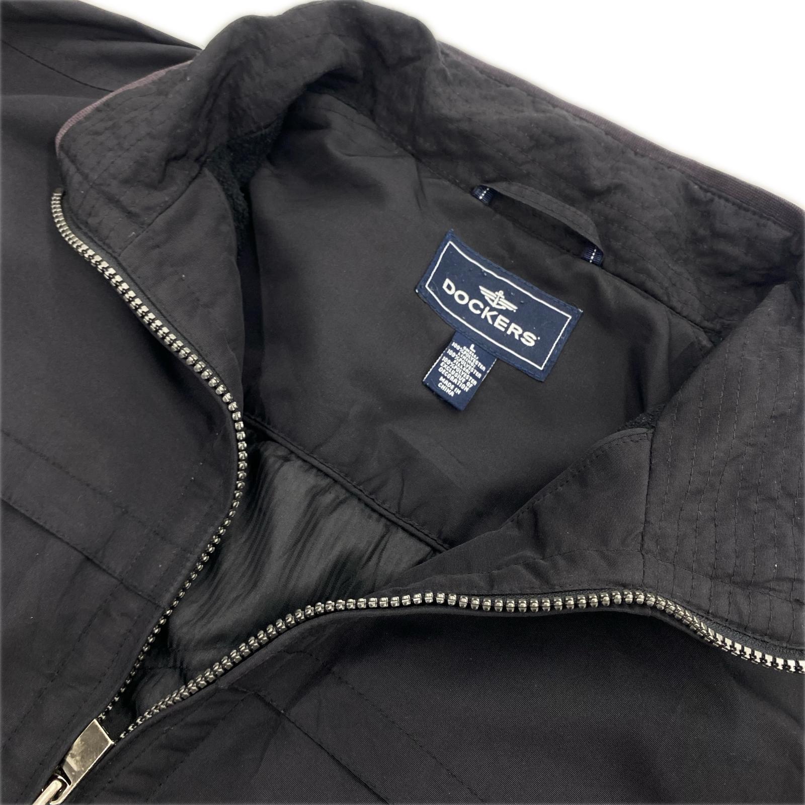 ジャケット BLK ブルゾン L ブラック