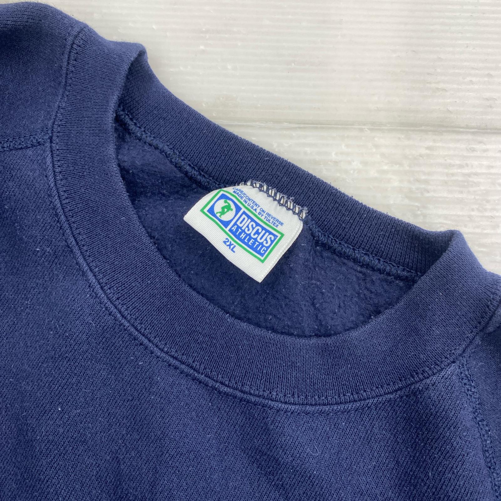 スウェット NVY 2XL ネイビー
