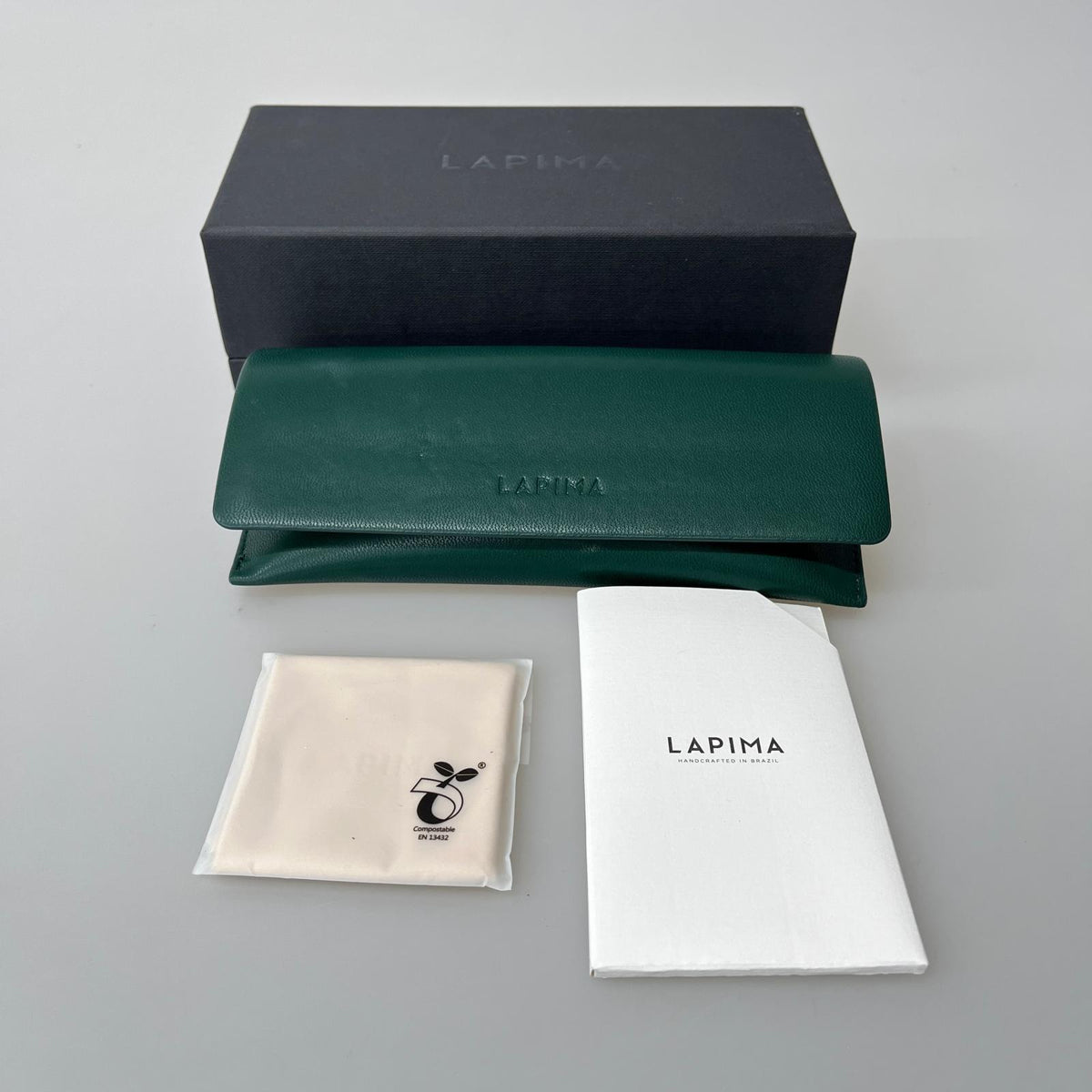その他アクセサリー LAPIMA X COLLECTION SEBASTIAN エッジサングラス ブラック