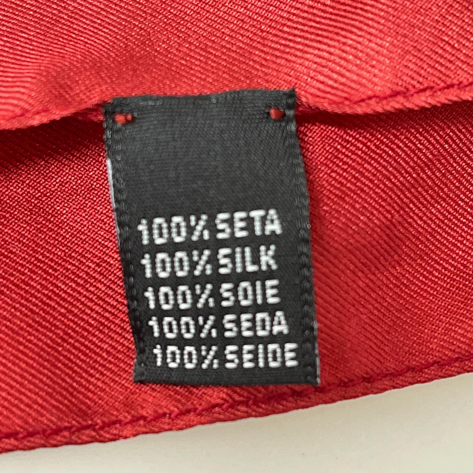 その他アクセサリー MARTINE ROSE CLASSIFIED SCARF 赤