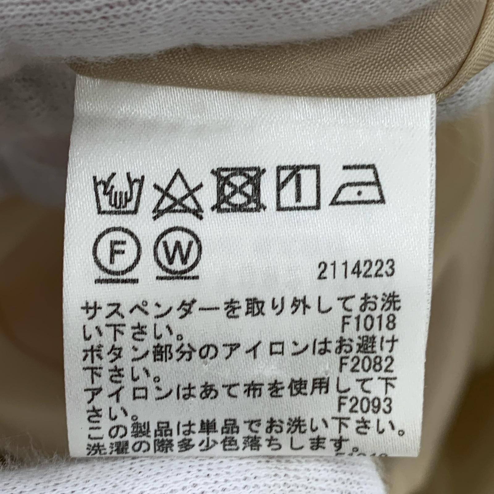 ワンピース サスペンダー ドレス ベージュ S S ベージュ