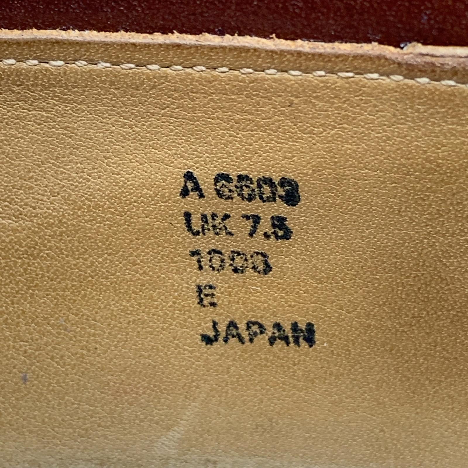 シューズ CALMANTHOLOGY EVENING LOAFER サイズ7.5 ブラウン A6603 ブラウン