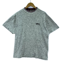 半袖Tシャツ 80s モックネック グレー L グレー