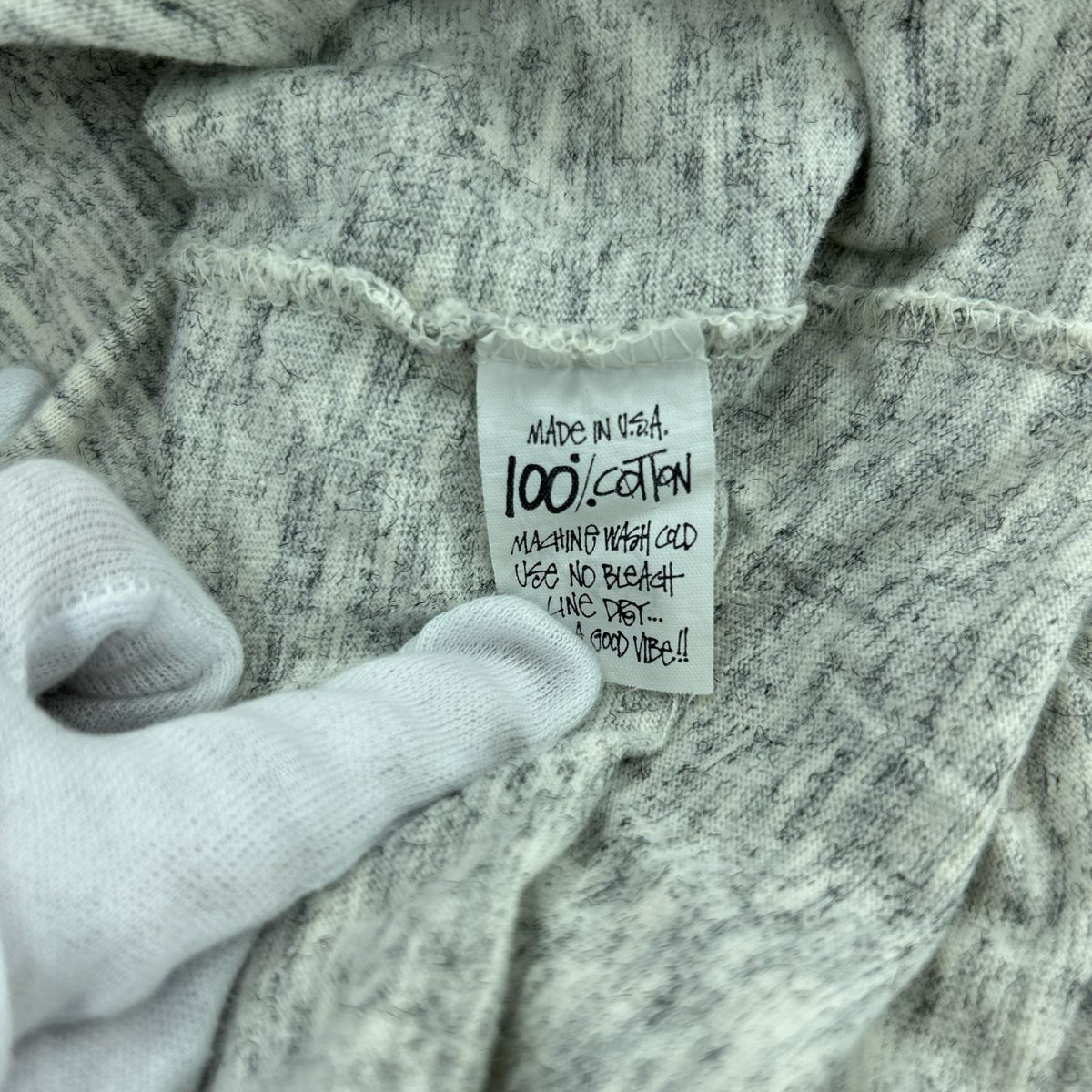 半袖Tシャツ 80s モックネック グレー L グレー