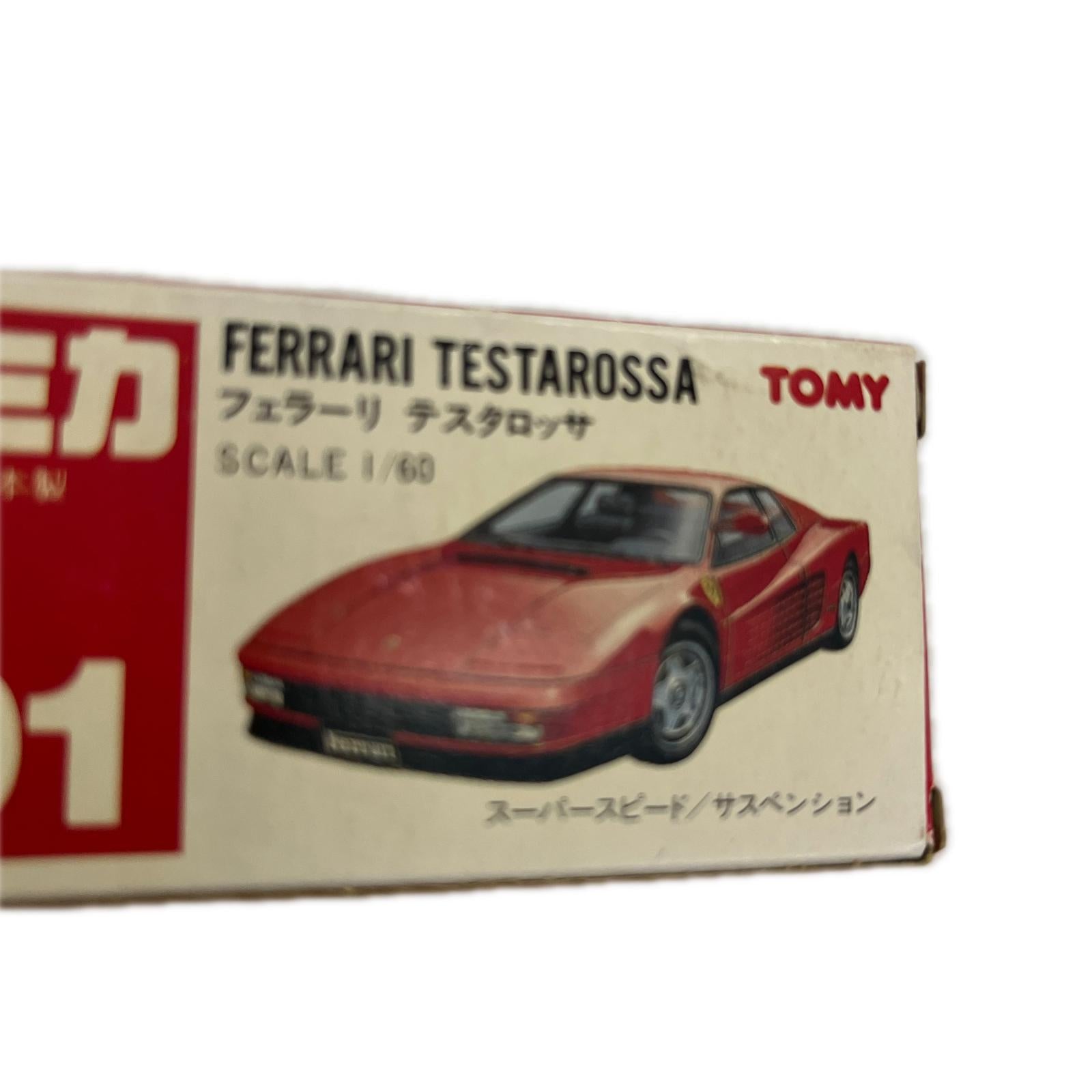 91 フェラーリ テスタロッサ 91 フェラーリ テスタロッサ TOMY トミカ