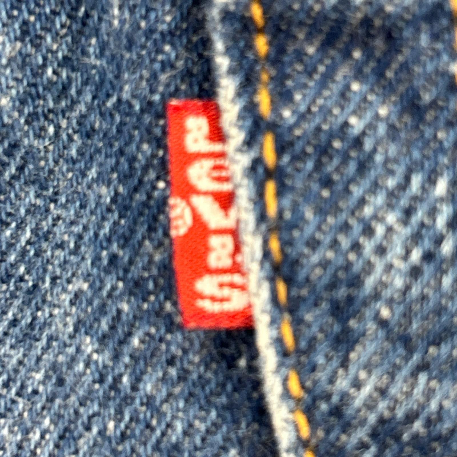 デニムパンツ 86年製造 501-0000 デニムパンツ/ハチマル後期 ブルー