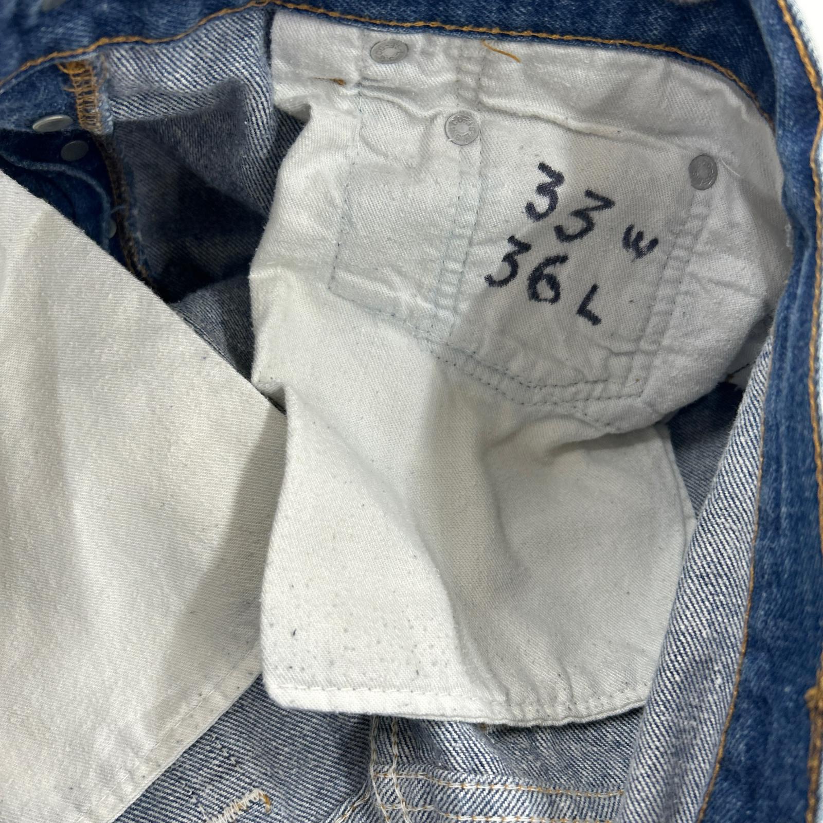 デニムパンツ 86年製造 501-0000 デニムパンツ/ハチマル後期 ブルー