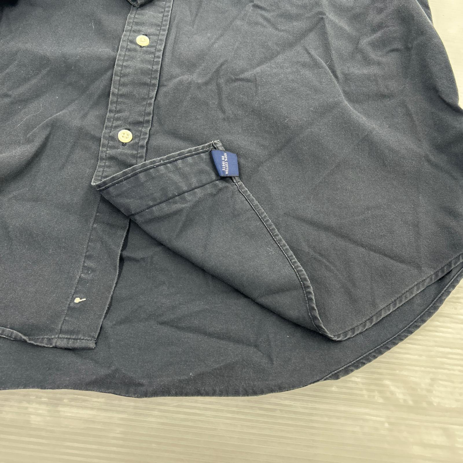 長袖シャツ BDシャツ ブラック/XL ブラック