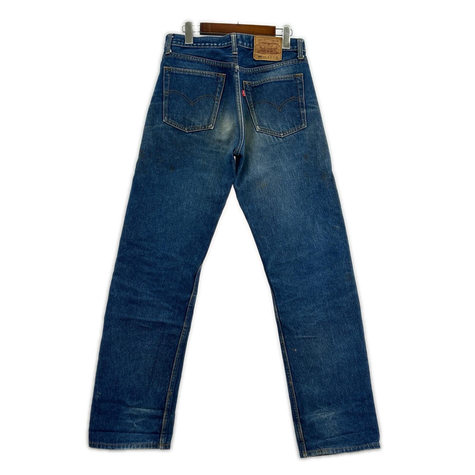デニムパンツ 90s 501XX USA製 31 ブルー