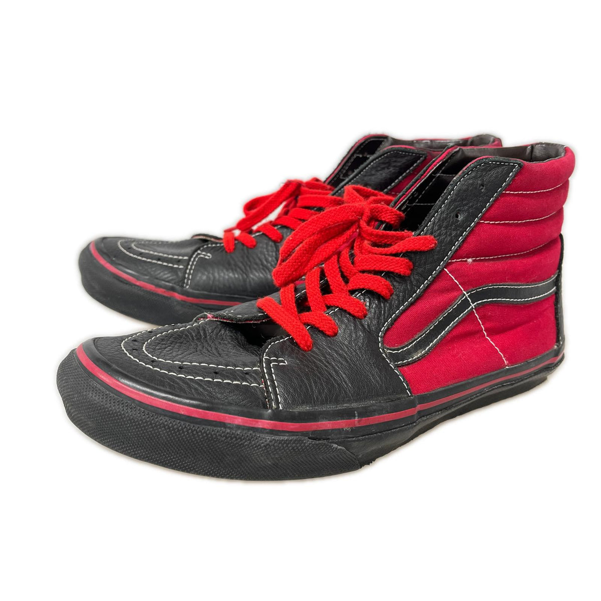 スニーカー 90s SK8-Hi 赤/黒
