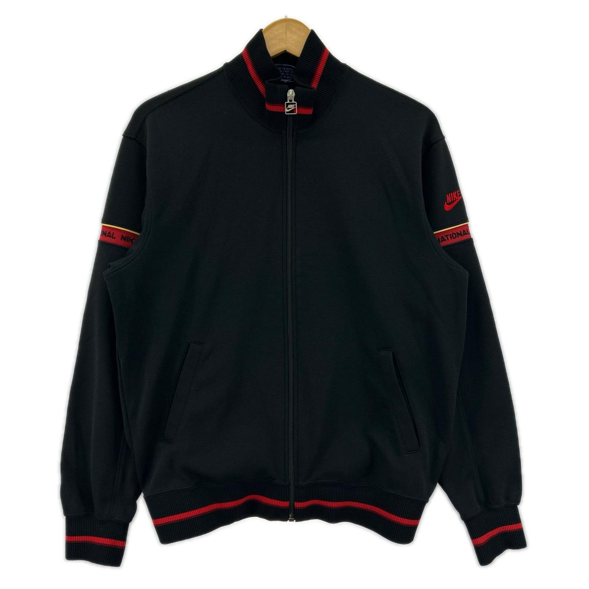 ジャケット NIKE 80s 紺タグ トラックジャケット ブラック L L ブラック