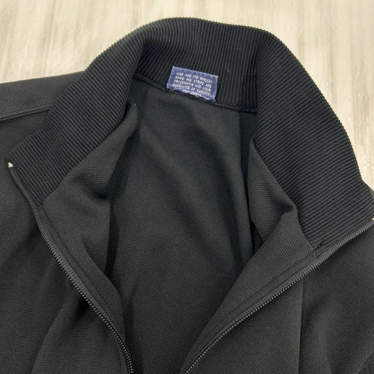 ジャケット NIKE 80s 紺タグ トラックジャケット ブラック L L ブラック