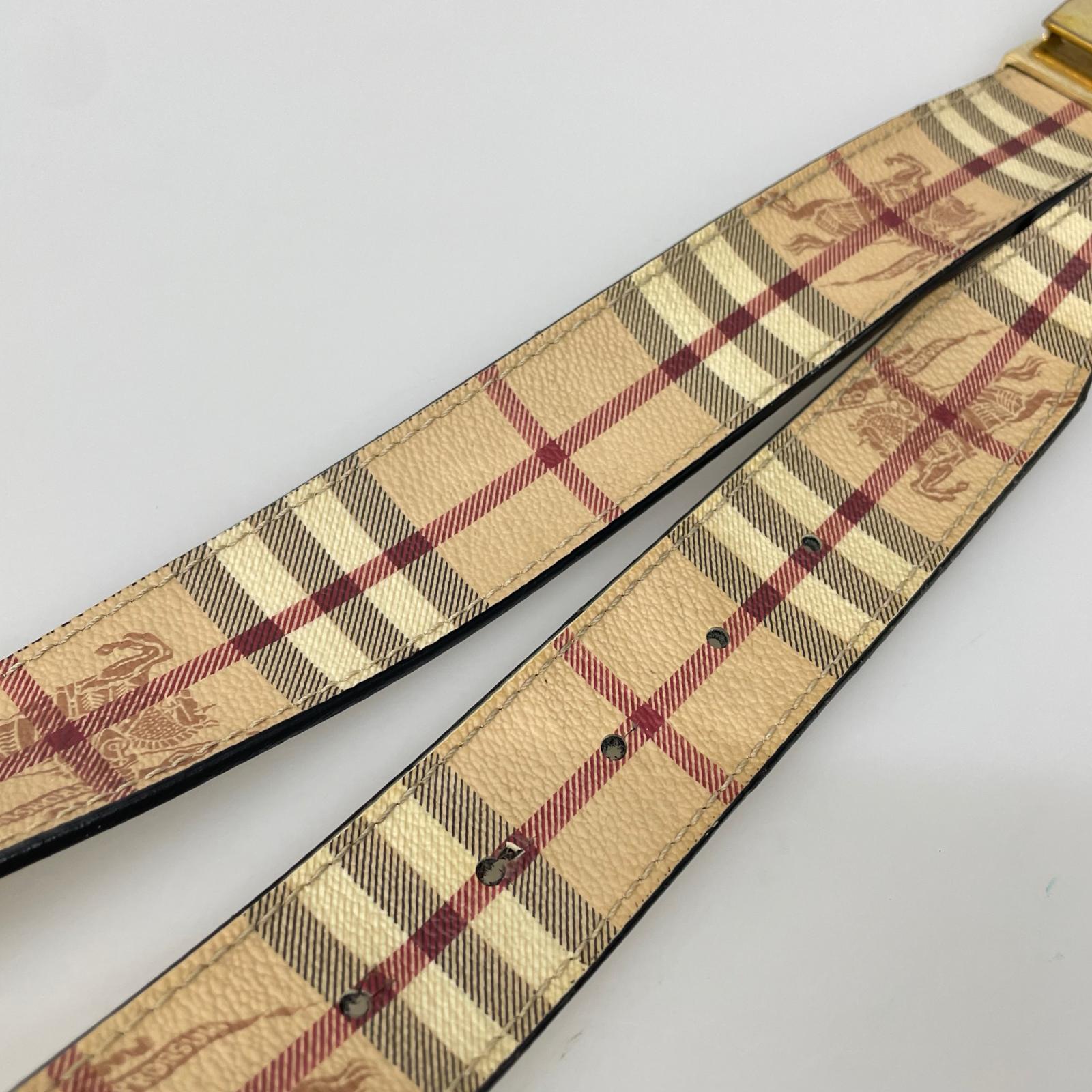 その他アクセサリー BURBERRY ノバチェック ベルト ベージュ