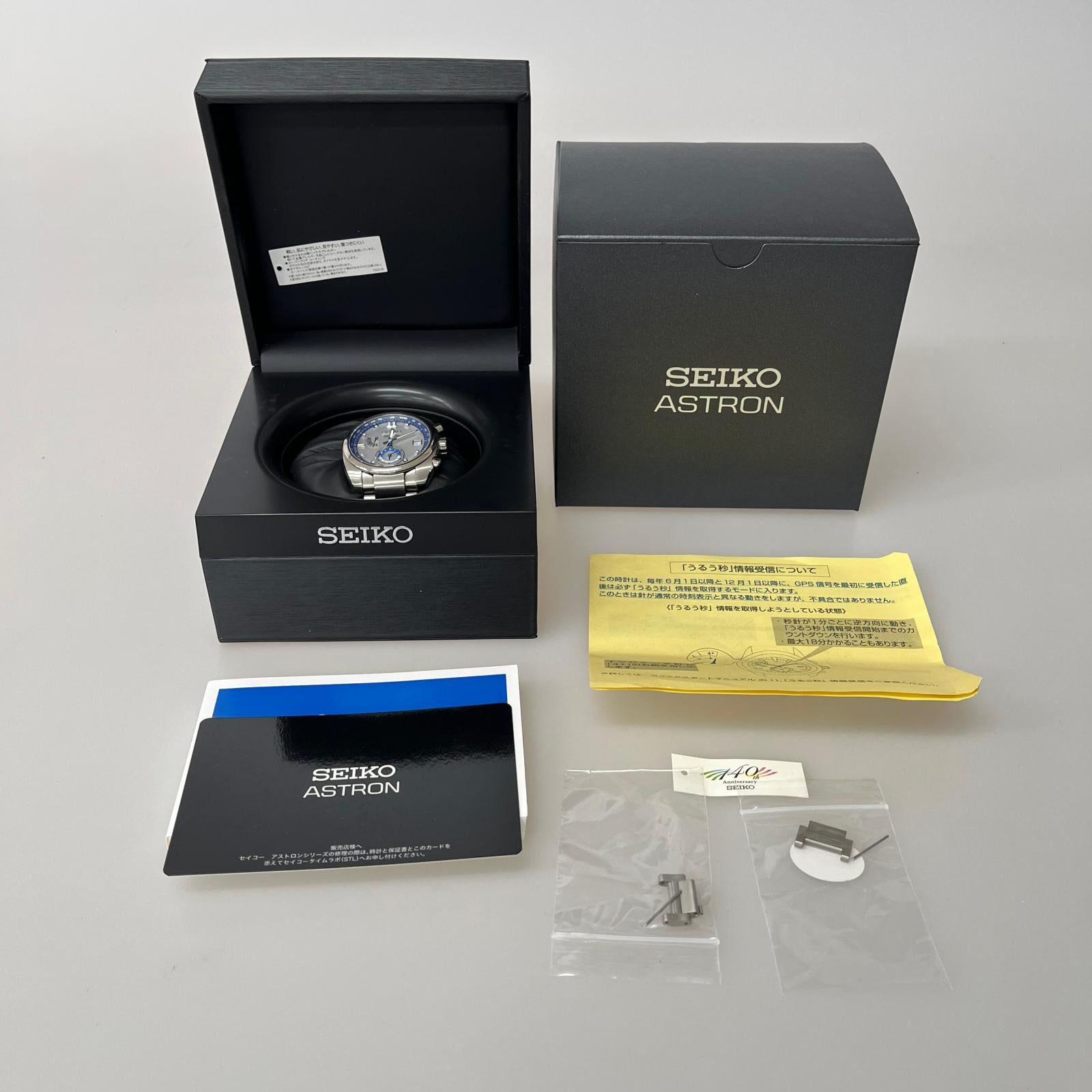 腕時計 SEIKO ASTRON 8B63-0AZ0
