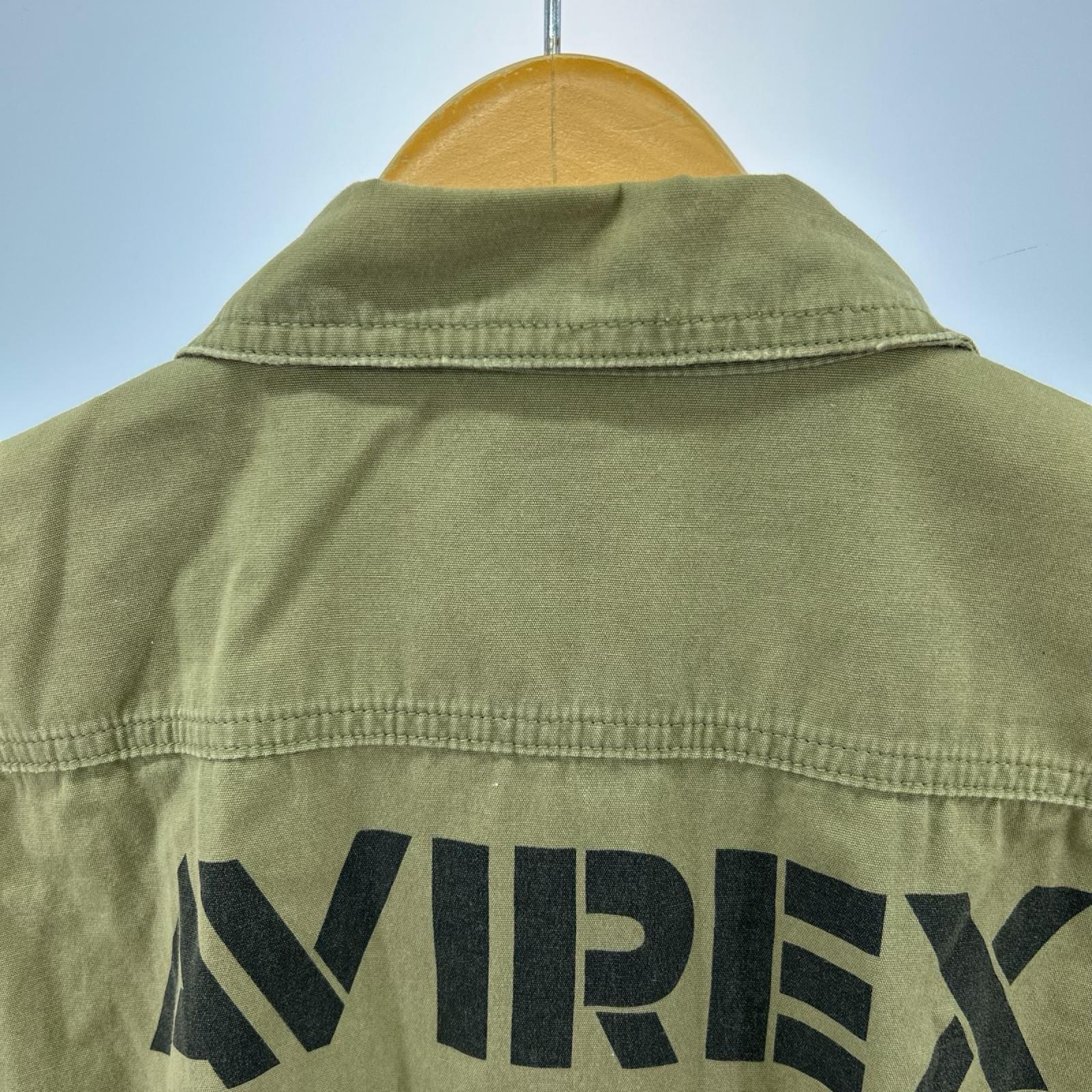 ミリタリージャケット AVIREX ミリタリージャケット カーキ