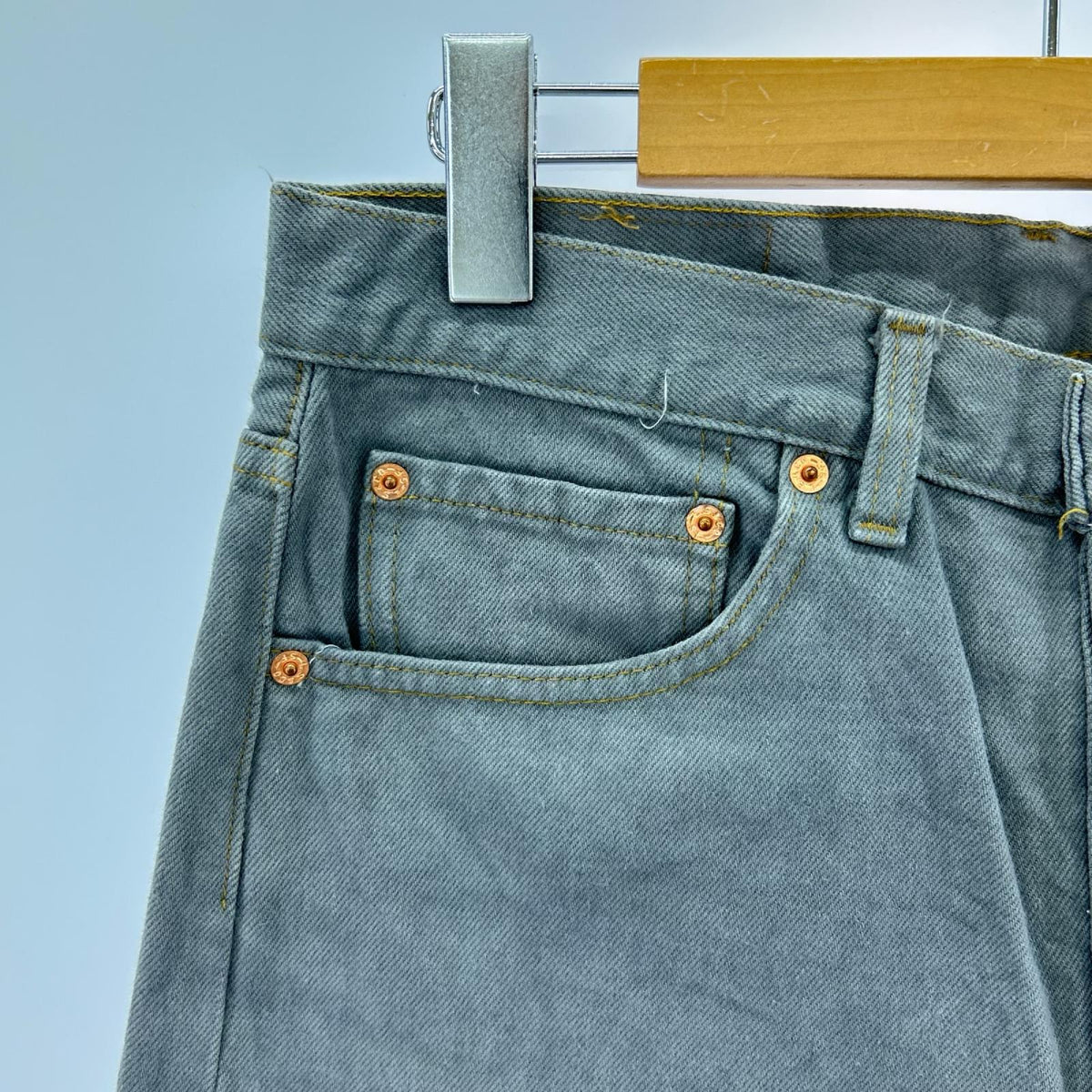 デニムパンツ Levi's 501xx 552サンアンジェロ工場 グレー
