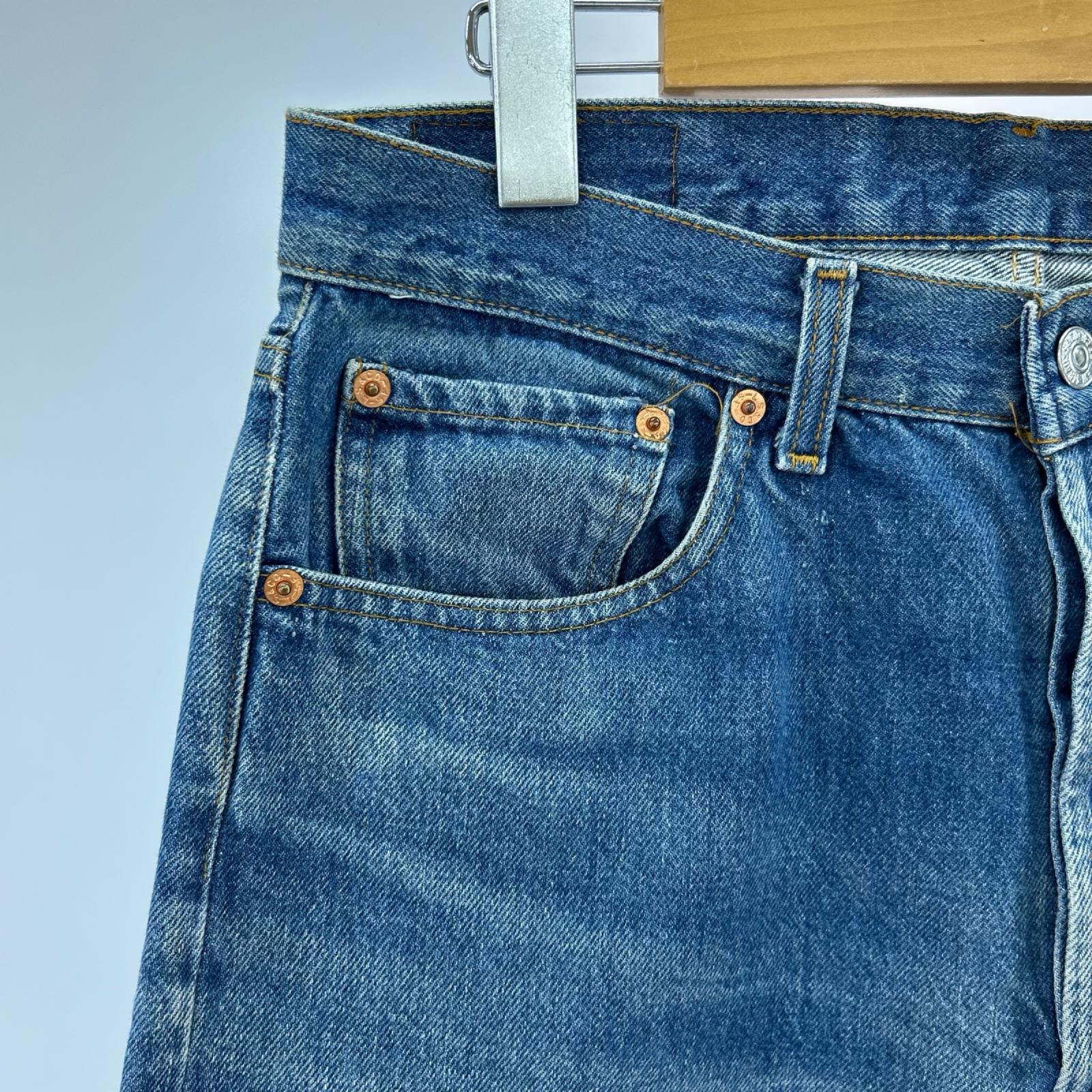 デニムパンツ Levi's 501xx 501-5900 ボタン裏555 バレンシア工場