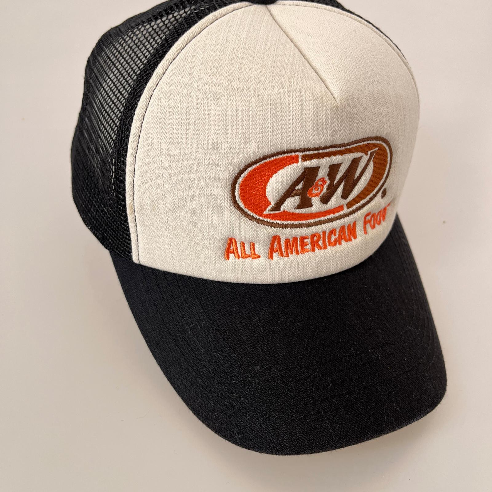 キャップ A&W メッシュキャップ フリー ブラック