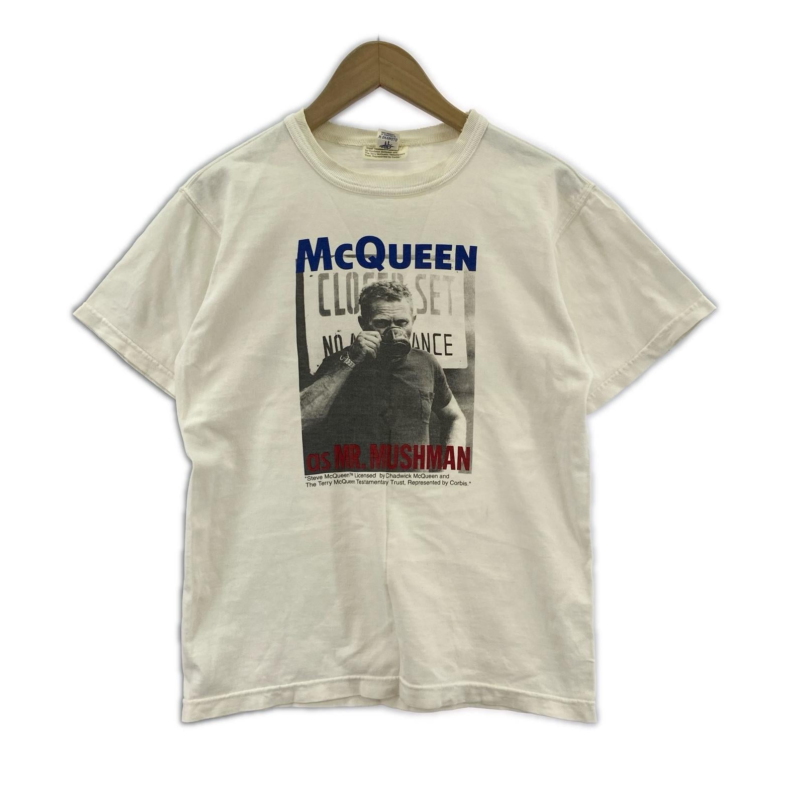 半袖Tシャツ McQueen S WHT S ホワイト
