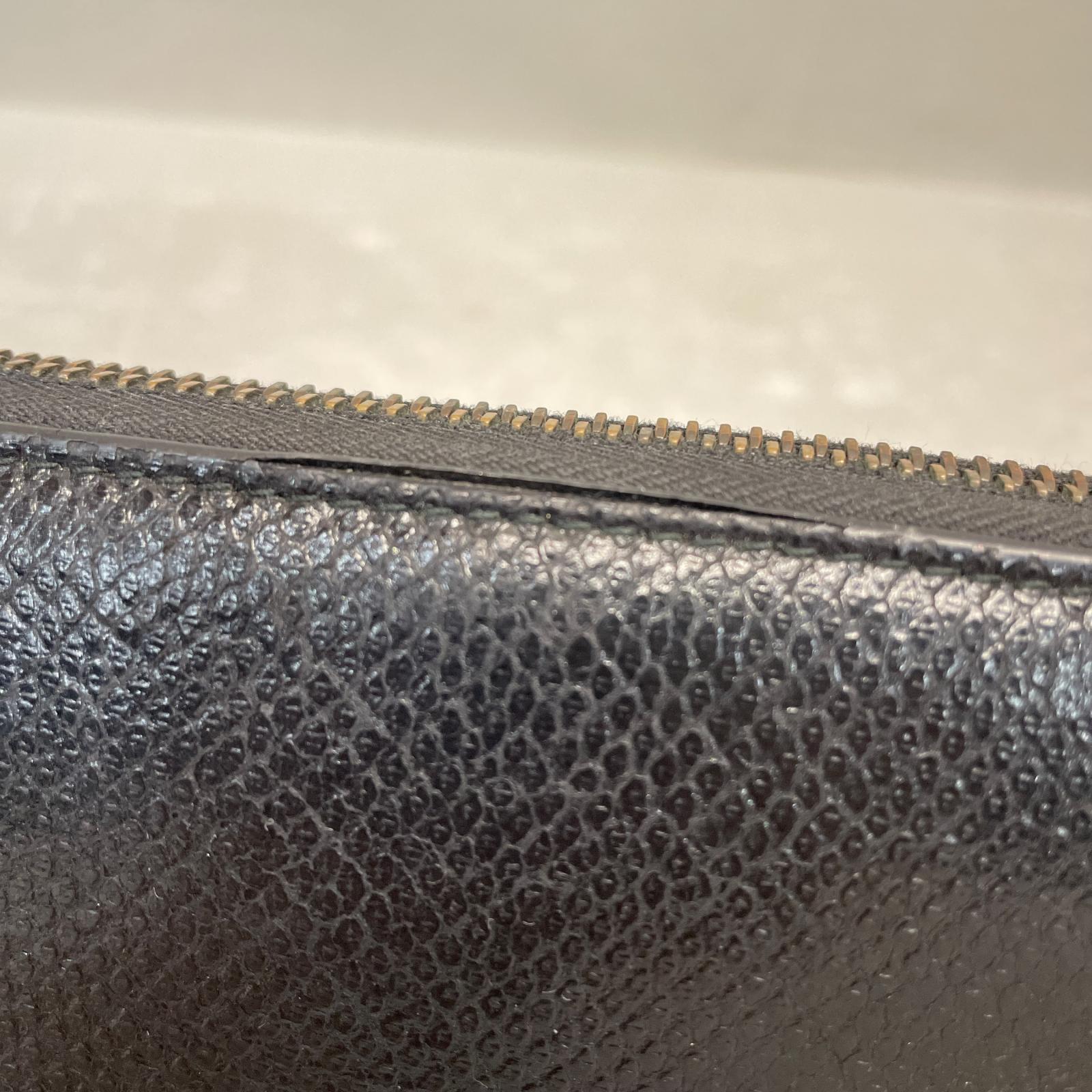 BOTTEGA VENETA カルング イントレチャート 長財布 トリマリーネ