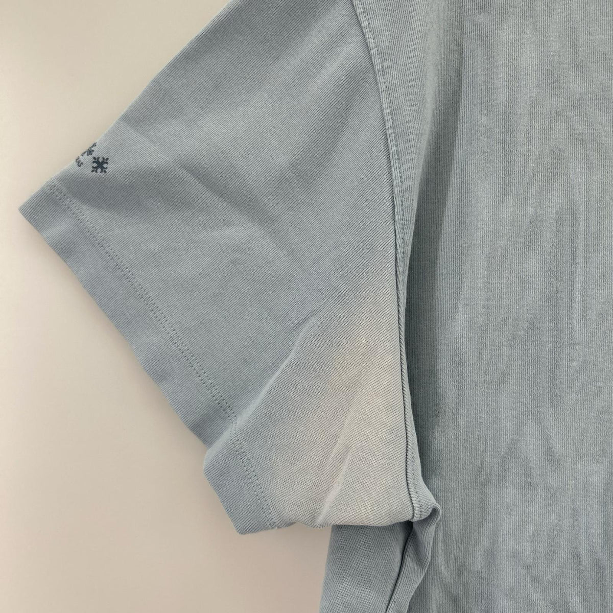 半袖Tシャツ 胸ポケット 水色 (03)
