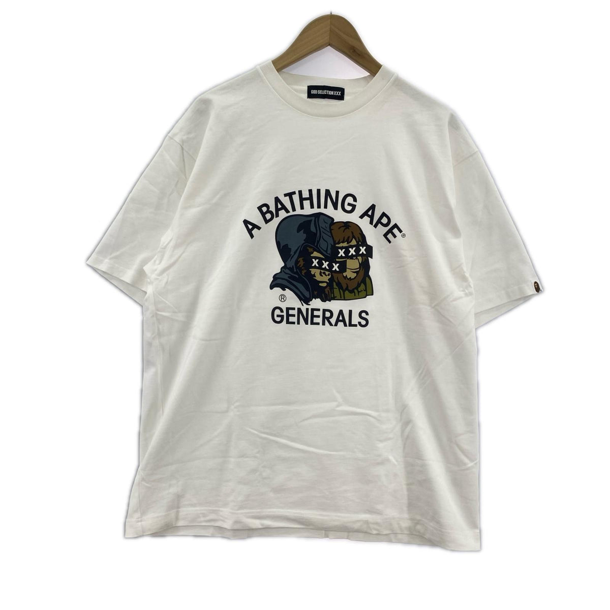 半袖Tシャツ A BATHING APE グラフィック ホワイト ホワイト