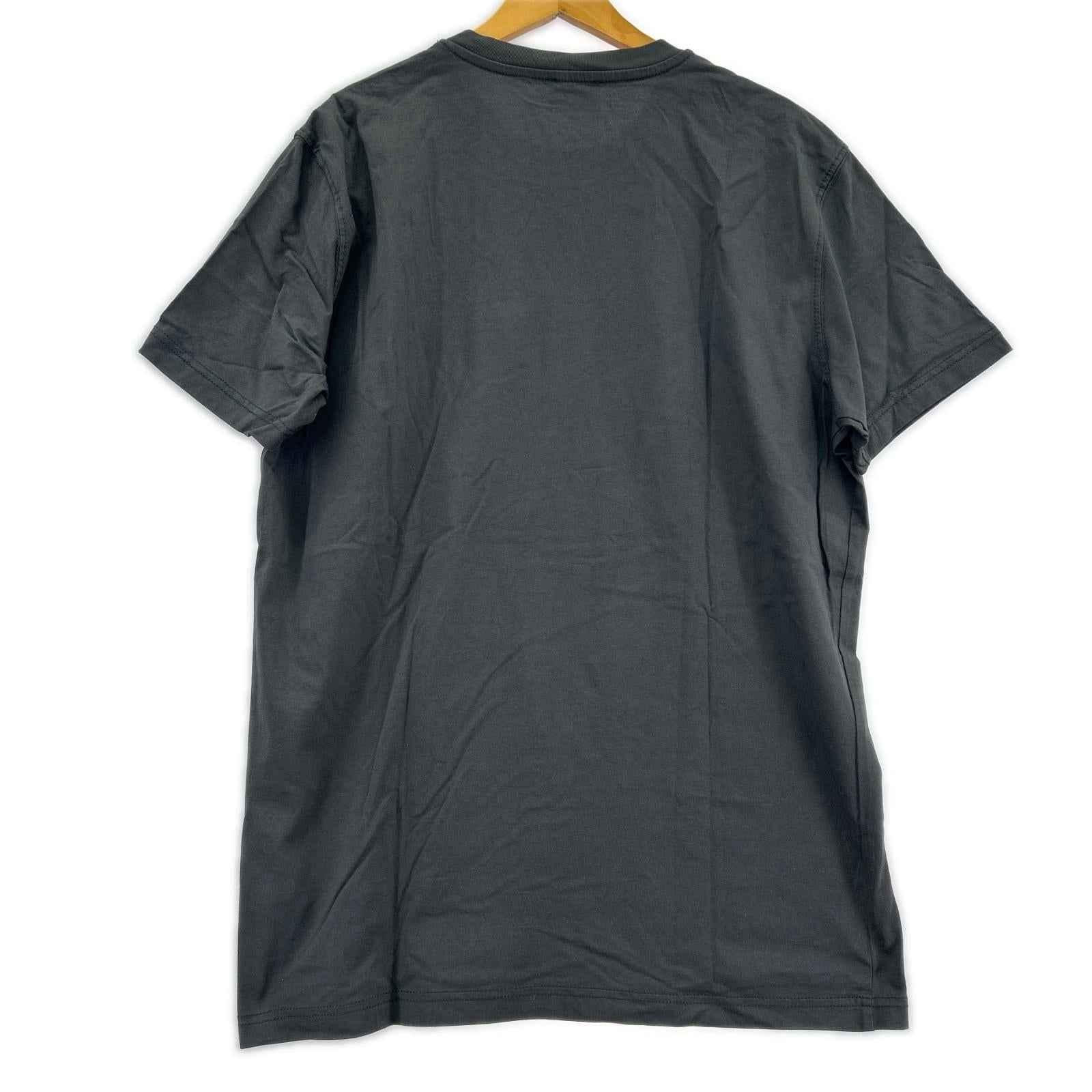 半袖Tシャツ smudged logo BLK ブラック