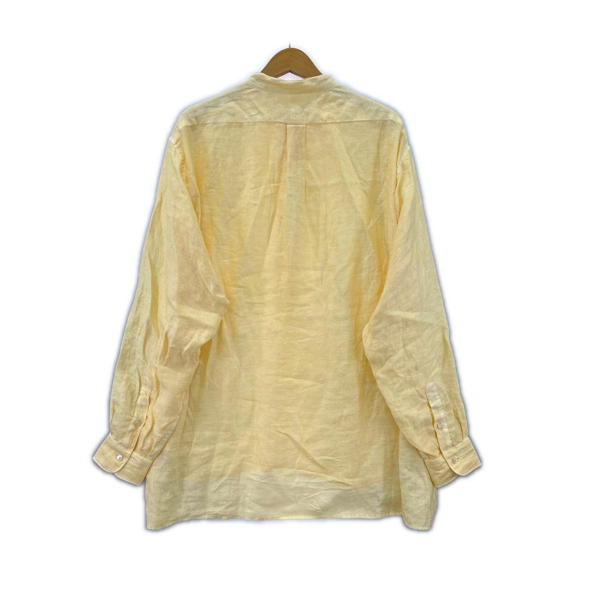 長袖シャツ MAATEE&SONS モールスキンプルオーバーシャツ 26SS 2 イエロー