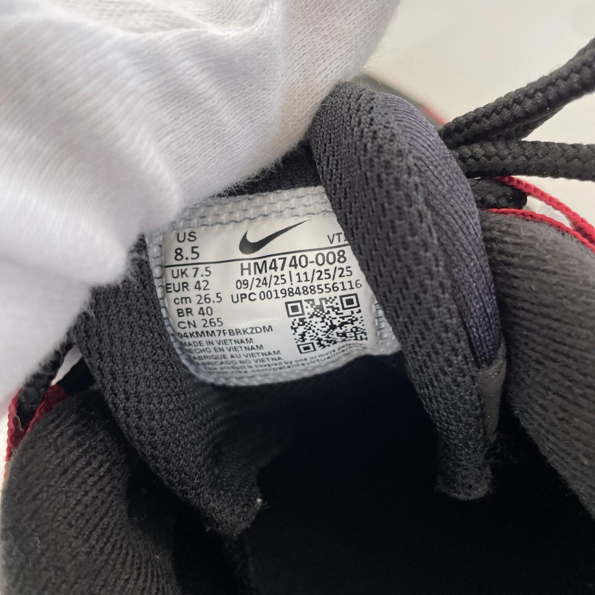 スニーカー AIR MAX 95 BIG BUBBLE 26.5cm (US8 1/2 UK8 EU43) ブラック