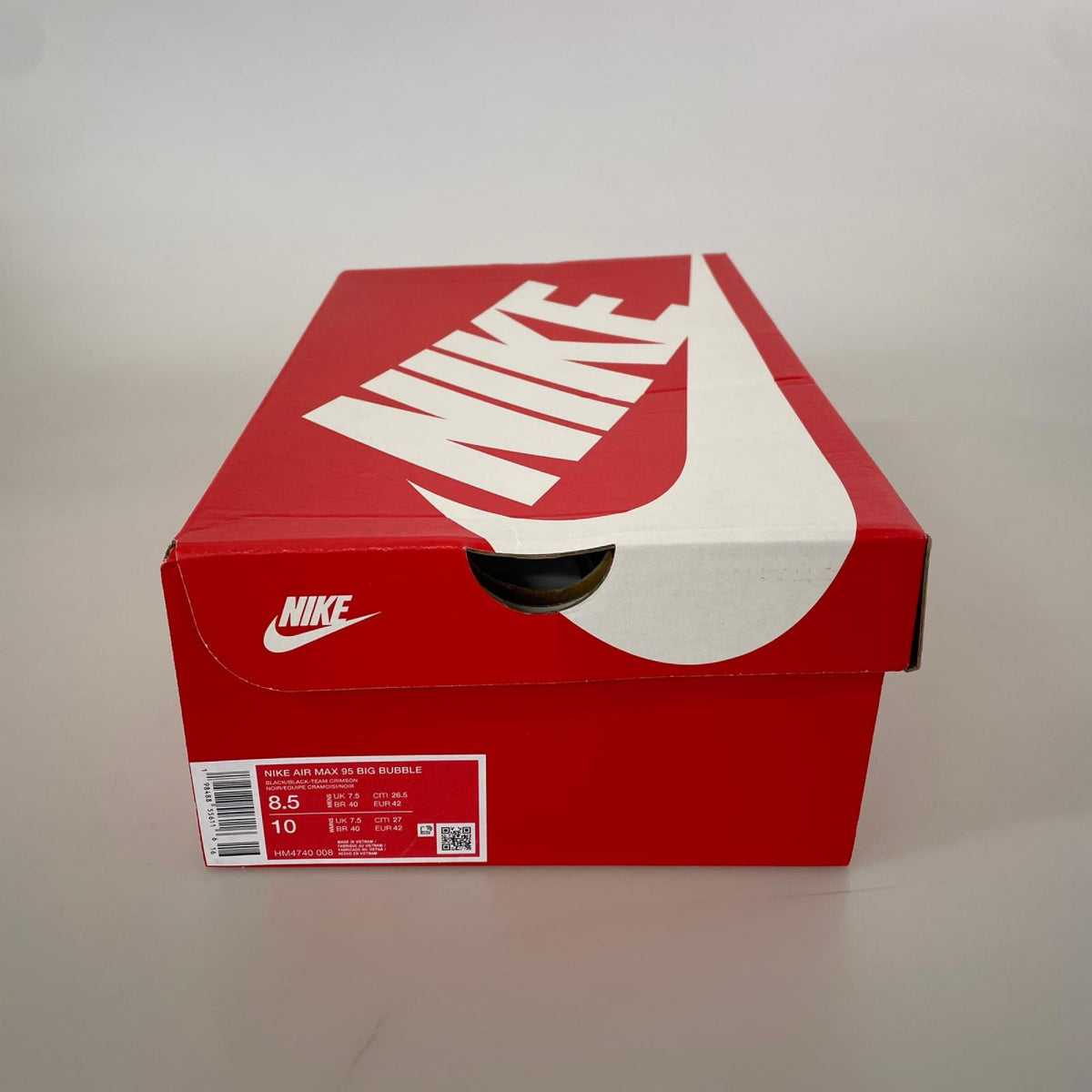 スニーカー AIR MAX 95 BIG BUBBLE 26.5cm (US8 1/2 UK8 EU43) ブラック